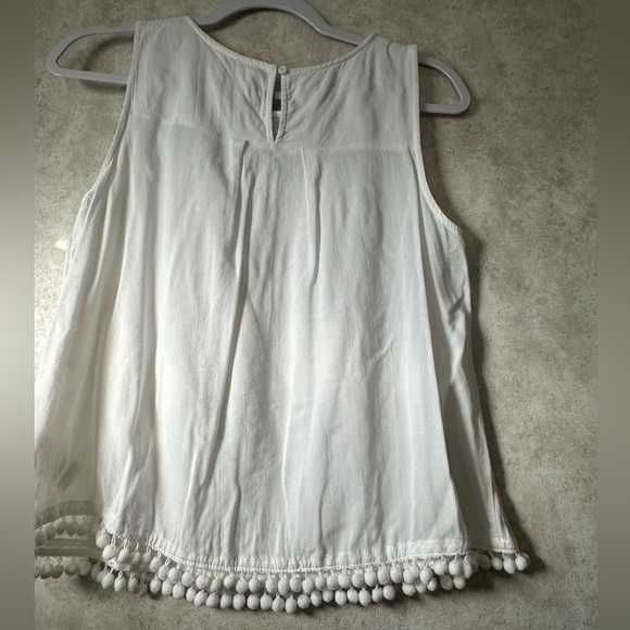 Embroidered Blue and White Harper Shirt - Picture 2 of 5